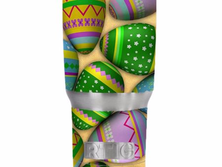 Easter Eggs Painted RTIC 20oz Tumbler Skin Discount