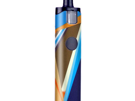 Abstract Patterns Blue Tan Wismec Motiv Pod Skin Hot on Sale