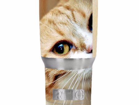 Cat Lomo Style RTIC 20oz Tumbler Skin Supply