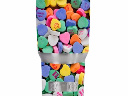 Heart Candy, Valentines Candy RTIC 20oz Tumbler Skin For Cheap