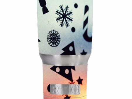 Christmas Collage RTIC 20oz Tumbler Skin Online now