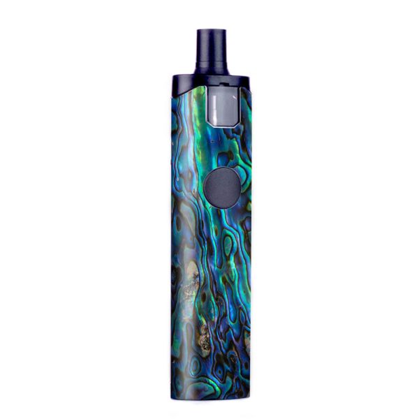 Abalone Shell Green Swirl Blue Gold Wismec Motiv Pod Skin For Sale