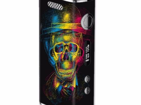 Skeleton In Derby Hat eLeaf iStick 100W Skin Fashion