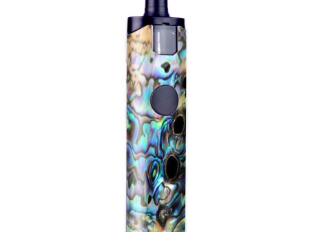 Abalone Swirl Shell Design Blue Wismec Motiv Pod Skin Online now