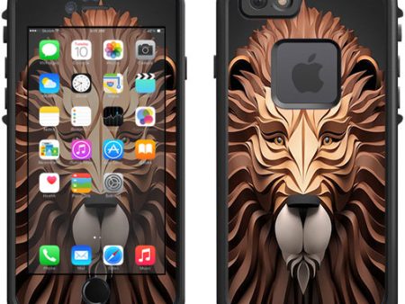 3D Lion Lifeproof Fre iPhone 6 Skin Fashion