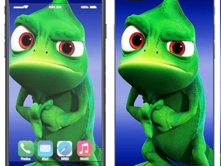 Green Dino, Dinosaur, Gecko,Lizard Apple  iPhone 7+ Plus   iPhone 8+ Plus Skin Hot on Sale