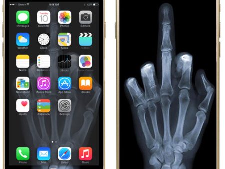 Hand Sign  X-Ray #1 Apple iPhone 6 Skin Sale