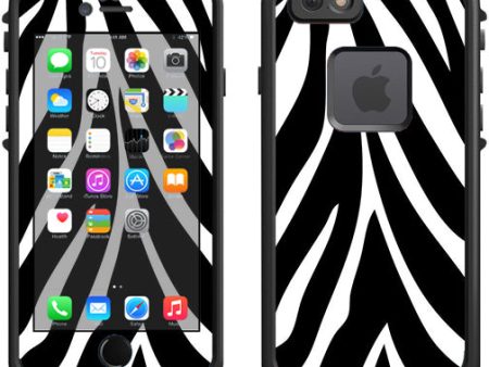 Zebra Animal Lifeproof Fre iPhone 6 Skin Sale