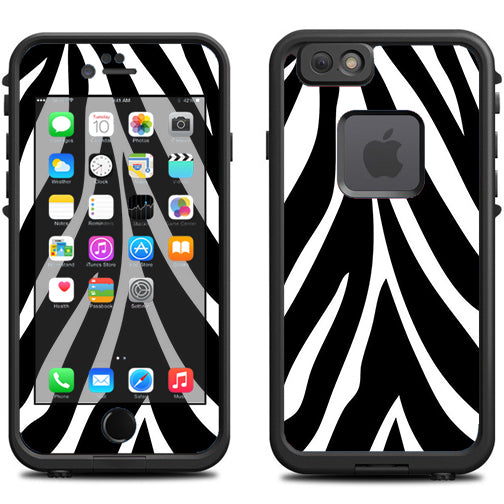 Zebra Animal Lifeproof Fre iPhone 6 Skin Sale