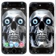 Punish Face On Glowing Red Apple  iPhone 7+ Plus   iPhone 8+ Plus Skin Online now