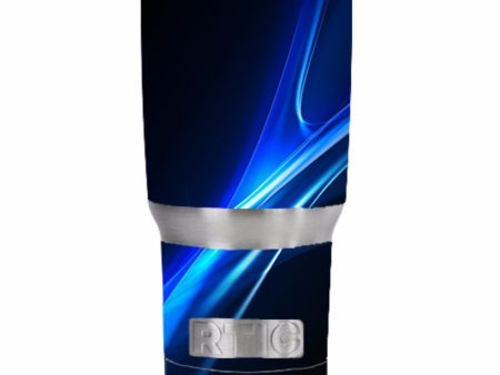 Blue Curves, Soundwaves RTIC 20oz Tumbler Skin Online now