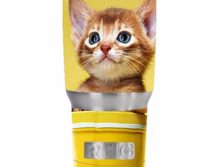 Cute Meng Kitten RTIC 20oz Tumbler Skin Discount