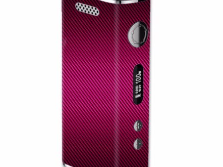 Pink,Black Carbon Fiber Graphite eLeaf iStick 100W Skin Sale