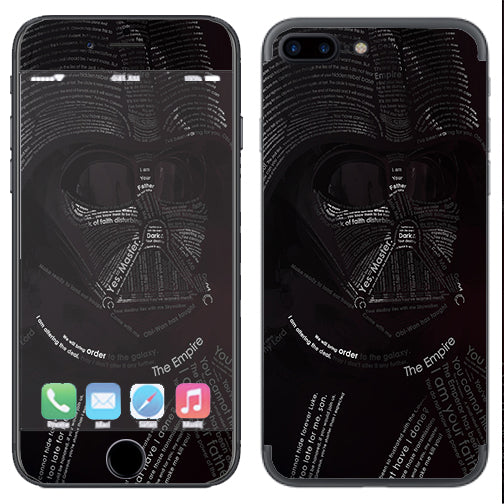 Lord, Darkness, Vader Apple  iPhone 7+ Plus   iPhone 8+ Plus Skin Sale