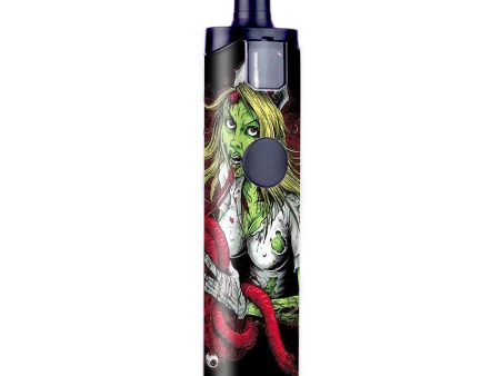 Zombie Nurse Eating Flesh Wismec Motiv Pod Skin Cheap