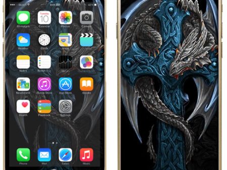 Dragon On Cross Apple 6 Skin Online now