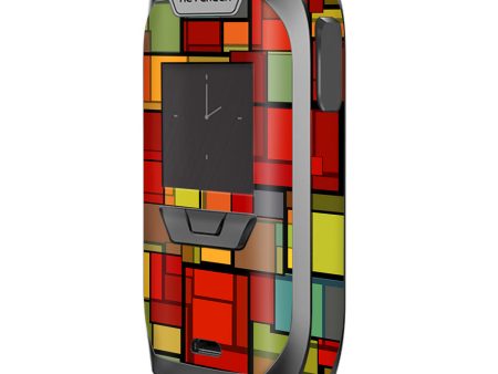 Abstract Colorful Square Pattern Vaporesso Revenger Skin For Sale