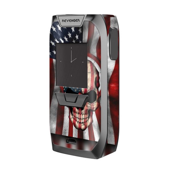 America Skull Military Usa Murica Vaporesso Revenger Skin on Sale