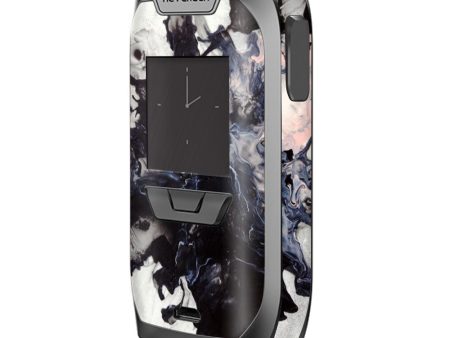 Black White Swirls Marble Granite Vaporesso Revenger Skin Online Hot Sale