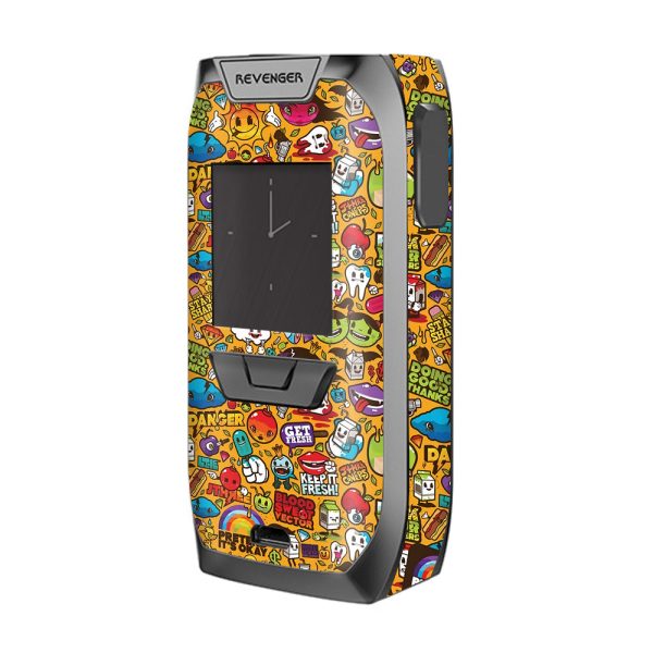 Comic Sticker Slap Cartoon Vaporesso Revenger Skin Sale