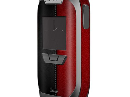 Black And Red Leather Pattern Vaporesso Revenger Skin Cheap