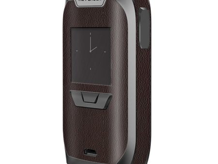 Brown Leather Design Pattern Vaporesso Revenger Skin Hot on Sale