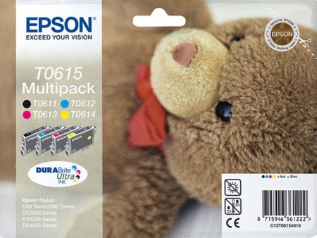 Ink Quad Pack B+C+M+Y ( 32ml )Epson Hot on Sale